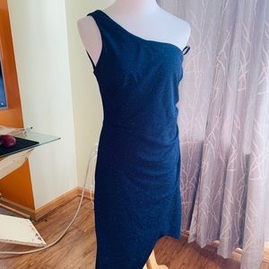 Assymetrical Dress. Sparkle, Prom, Party Dress